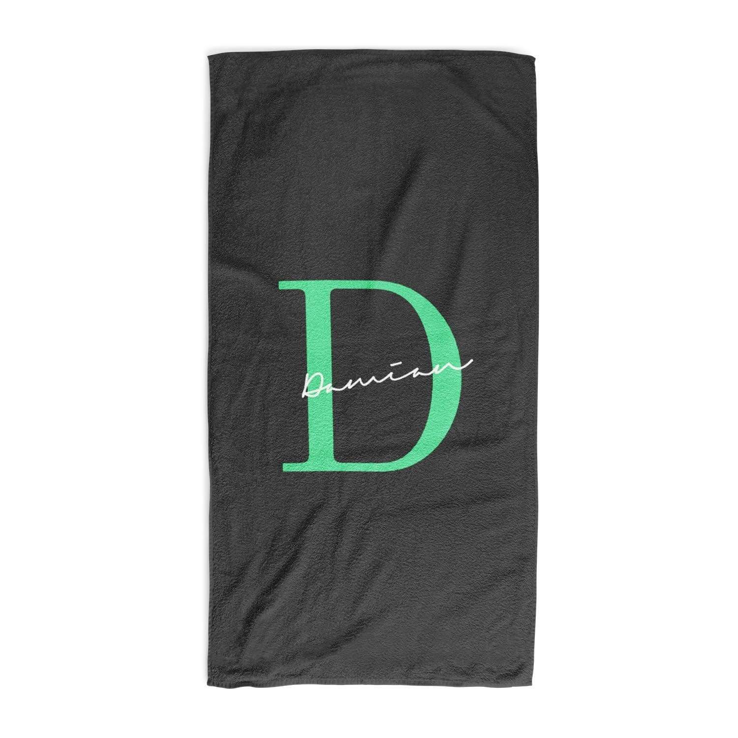 Name and Initial Personalised Towel